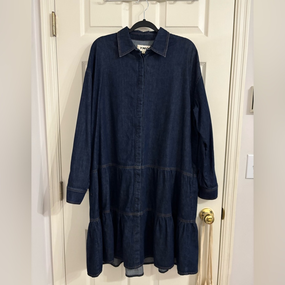 YMC Dark Blue Denim dress